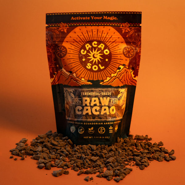 1/4 LB Pure Ceremonial Cacao