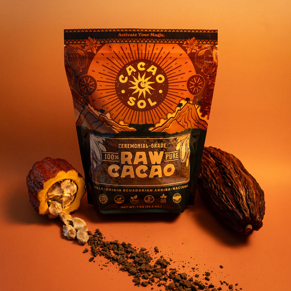1 Kilo Pure Ceremonial Cacao (2.2LB)
