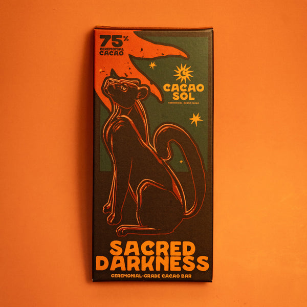 Sacred Darkness (75%) Ceremonial Cacao Bar