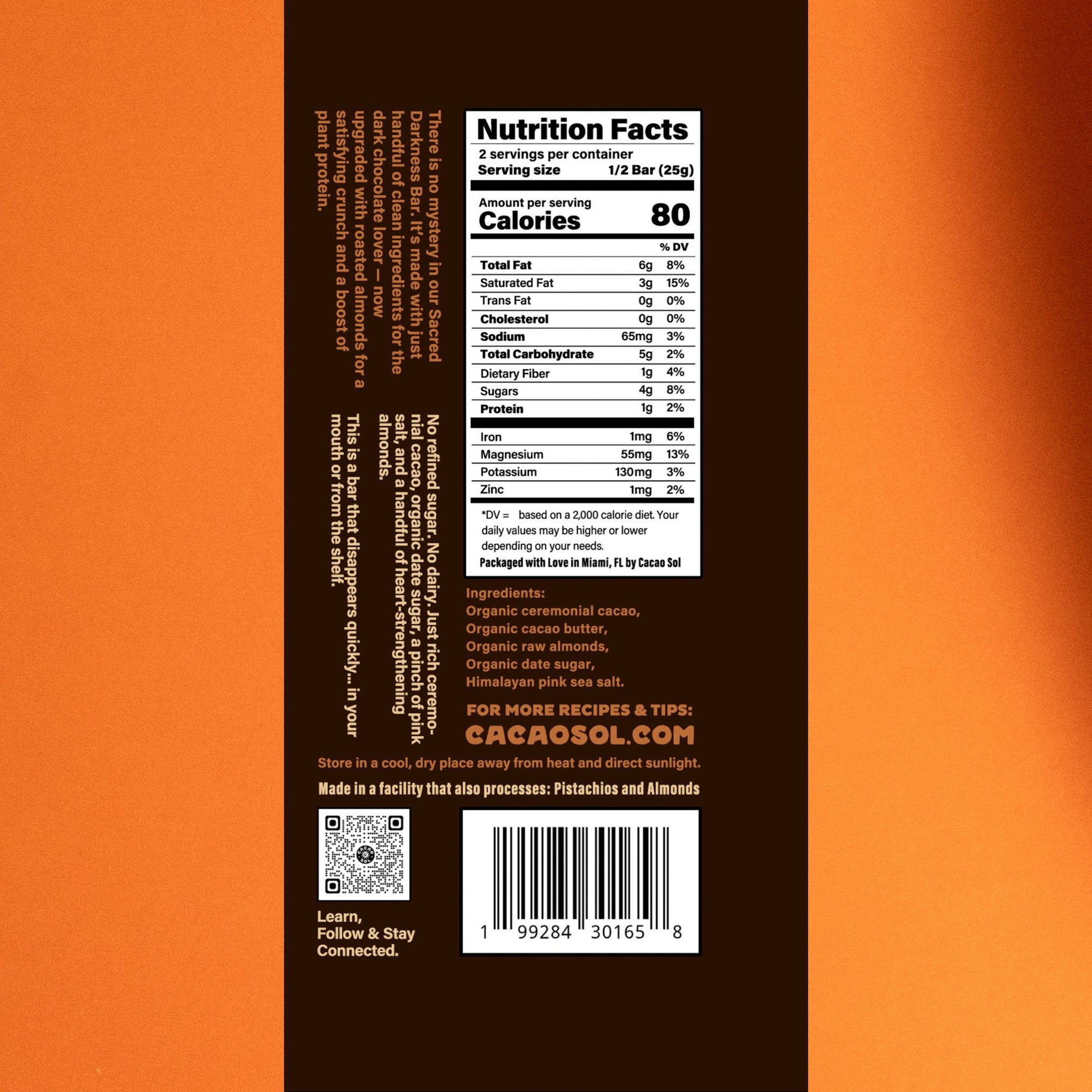 Sacred Darkness with Almonds (70%)