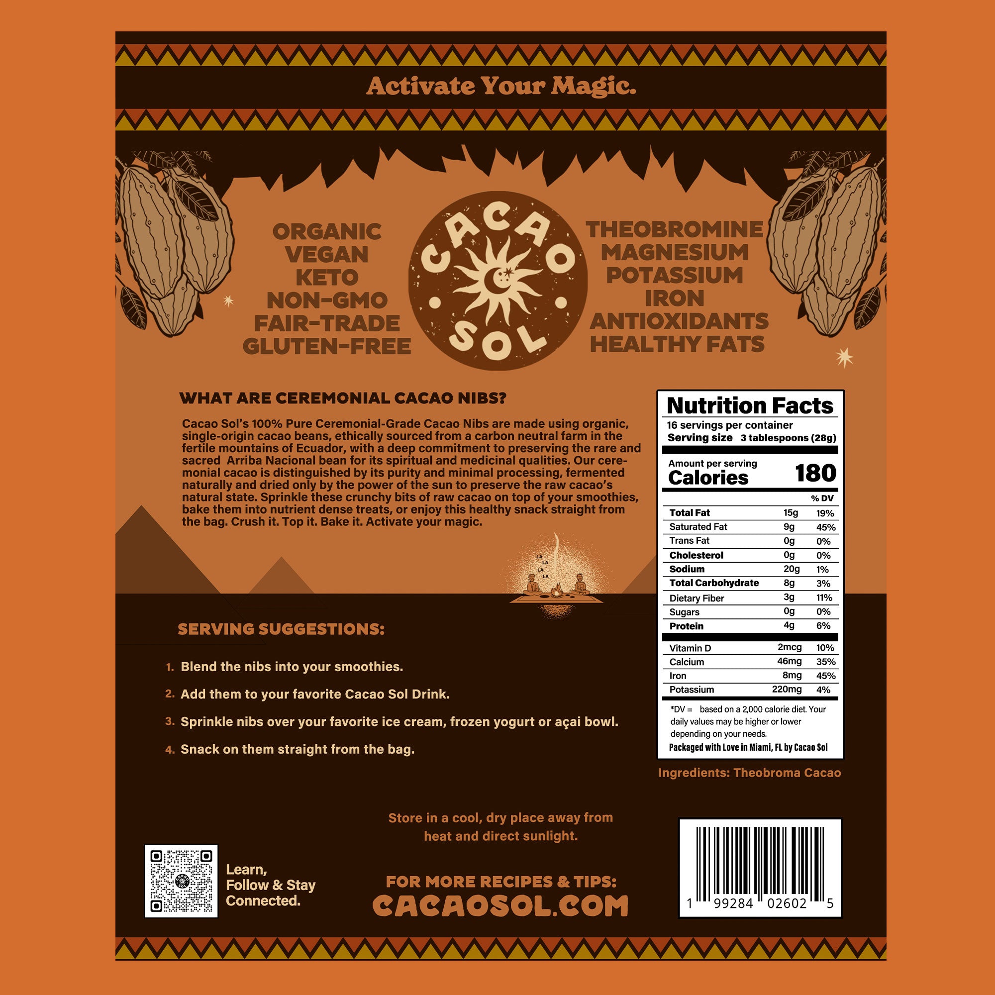 1 LB Cacao Nibs