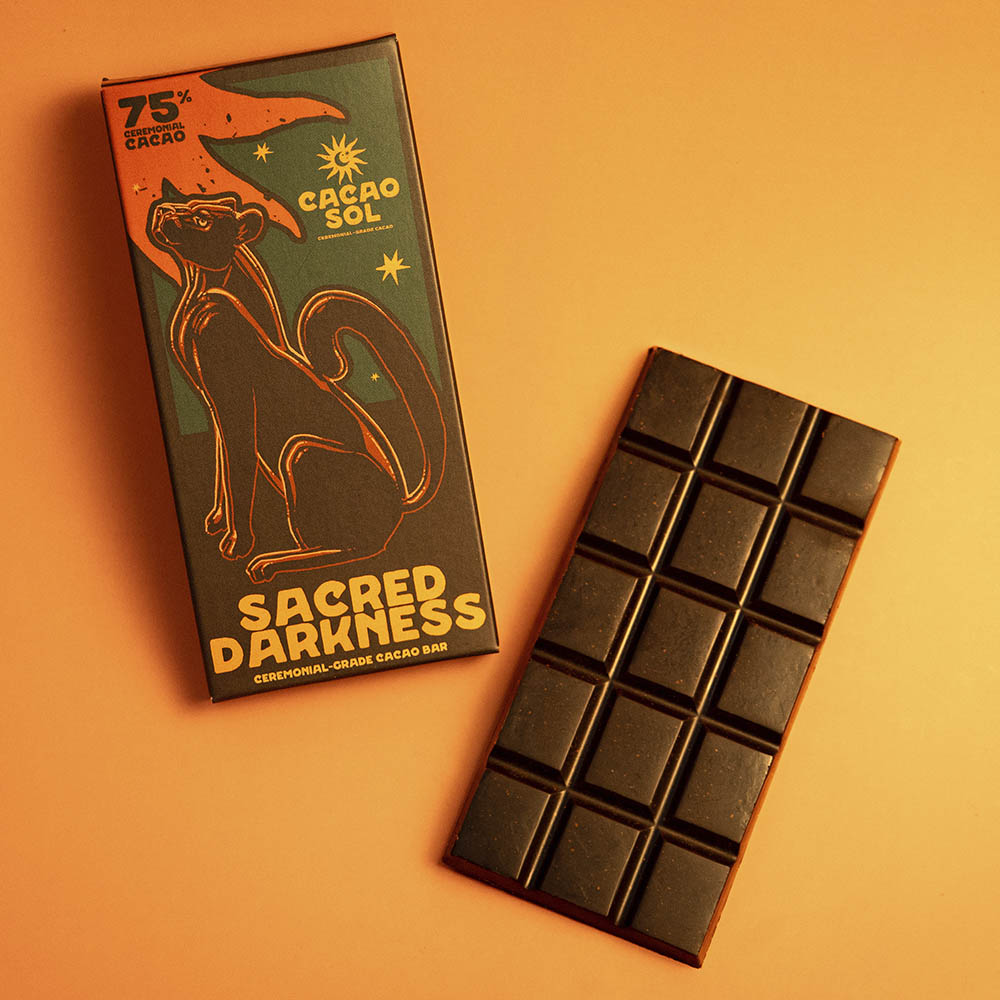 Sacred Darkness (75%) Ceremonial Cacao Bar