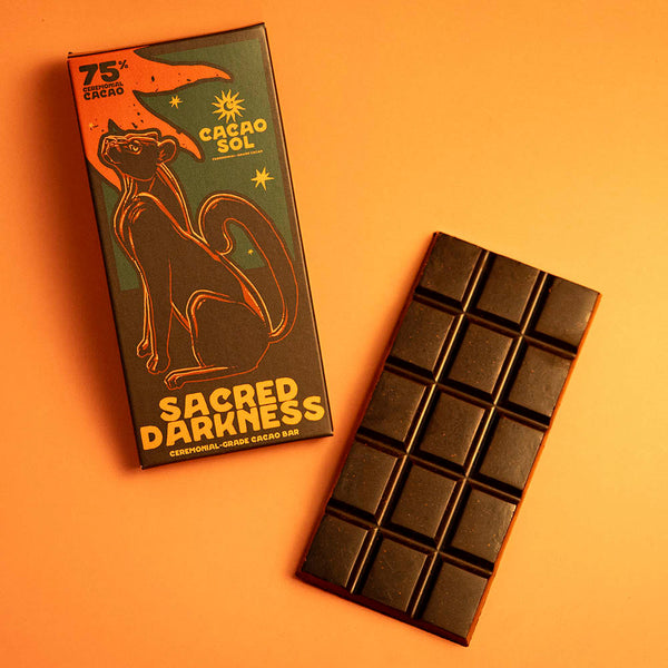 Sacred Darkness (75%) Ceremonial Cacao Bar