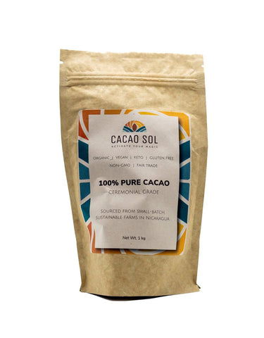 1 Kilo Pure Ceremonial Cacao (2.2LB)